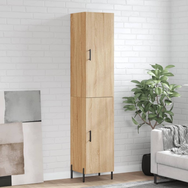 Highboard Sonoma-Eiche 34,5x34x180 cm Holzwerkstoff Highboard Sonoma-Eiche 34,5x34x180 cm Holzwerkstoff