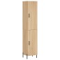 Highboard Sonoma-Eiche 34,5x34x180 cm Holzwerkstoff Highboard Sonoma-Eiche 34,5x34x180 cm Holzwerkstoff