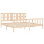 Bettgestell mit Kopfteil 180x200 cm Massivholz Bettgestell mit Kopfteil 180x200 cm Massivholz