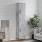 Highboard Betongrau 34,5x34x180 cm Holzwerkstoff Highboard Betongrau 34,5x34x180 cm Holzwerkstoff
