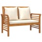 4-tlg. Garten-Lounge-Set mit Kissen Massivholz Akazie 4-tlg. Garten-Lounge-Set mit Kissen Massivholz Akazie