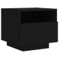 vidaXL Nachttische mit LED-Leuchten 2 Stk. Schwarz 40x39x37 cm vidaXL Nachttische mit LED-Leuchten 2 Stk. Schwarz 40x39x37 cm