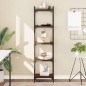 vidaXL Bücherregal 5 Böden Braun Eiche-Optik 40x30x154cm Holzwerkstoff vidaXL Bücherregal 5 Böden Braun Eiche-Optik 40x30x154cm Holzwerkstoff