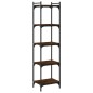 vidaXL Bücherregal 5 Böden Braun Eiche-Optik 40x30x154cm Holzwerkstoff vidaXL Bücherregal 5 Böden Braun Eiche-Optik 40x30x154cm Holzwerkstoff
