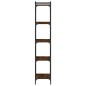 vidaXL Bücherregal 5 Böden Braun Eiche-Optik 40x30x154cm Holzwerkstoff vidaXL Bücherregal 5 Böden Braun Eiche-Optik 40x30x154cm Holzwerkstoff