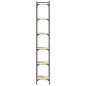 vidaXL Bücherregal 6 Böden Sonoma-Eiche 40x30x188 cm Holzwerkstoff vidaXL Bücherregal 6 Böden Sonoma-Eiche 40x30x188 cm Holzwerkstoff