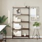 vidaXL Bücherregal 5 Böden Braun Eiche-Optik 80x30x154cm Holzwerkstoff vidaXL Bücherregal 5 Böden Braun Eiche-Optik 80x30x154cm Holzwerkstoff