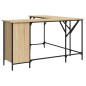 vidaXL Schreibtisch Sonoma-Eiche 141x141x75 cm Holzwerkstoff vidaXL Schreibtisch Sonoma-Eiche 141x141x75 cm Holzwerkstoff