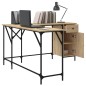 vidaXL Schreibtisch Sonoma-Eiche 141x141x75 cm Holzwerkstoff vidaXL Schreibtisch Sonoma-Eiche 141x141x75 cm Holzwerkstoff