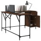 vidaXL Schreibtisch Braun Eichen-Optik 141x141x75 cm Holzwerkstoff vidaXL Schreibtisch Braun Eichen-Optik 141x141x75 cm Holzwerkstoff