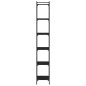 vidaXL Bücherregal 6 Böden Schwarz 40x30x188 cm Holzwerkstoff vidaXL Bücherregal 6 Böden Schwarz 40x30x188 cm Holzwerkstoff