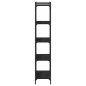 vidaXL Bücherregal 5 Böden Schwarz 80x30x154 cm Holzwerkstoff vidaXL Bücherregal 5 Böden Schwarz 80x30x154 cm Holzwerkstoff