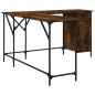 vidaXL Schreibtisch Räuchereiche 141x141x75 cm Holzwerkstoff vidaXL Schreibtisch Räuchereiche 141x141x75 cm Holzwerkstoff