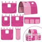 vidaXL Kinderhochbett mit Tunnel Rosa 90x200 cm Massivholz Kiefer vidaXL Kinderhochbett mit Tunnel Rosa 90x200 cm Massivholz Kiefer