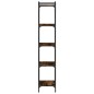 vidaXL Bücherregal 5 Böden Räuchereiche 40x30x154 cm Holzwerkstoff vidaXL Bücherregal 5 Böden Räuchereiche 40x30x154 cm Holzwerkstoff