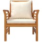 vidaXL 5-tlg. Garten-Lounge-Set mit Kissen Massivholz Akazie vidaXL 5-tlg. Garten-Lounge-Set mit Kissen Massivholz Akazie