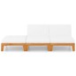 vidaXL 3-tlg. Garten-Lounge-Set mit Kissen Massivholz Akazie vidaXL 3-tlg. Garten-Lounge-Set mit Kissen Massivholz Akazie