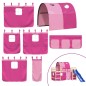 vidaXL Kinderhochbett mit Tunnel Rosa 90x200 cm Massivholz Kiefer vidaXL Kinderhochbett mit Tunnel Rosa 90x200 cm Massivholz Kiefer