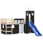 vidaXL Kinderhochbett mit Turm Weiß & Schwarz 90x200 cm Kiefernholz vidaXL Kinderhochbett mit Turm Weiß & Schwarz 90x200 cm Kiefernholz