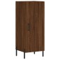 Highboard Braun Eichen-Optik 34,5x34x180 cm Holzwerkstoff Highboard Braun Eichen-Optik 34,5x34x180 cm Holzwerkstoff