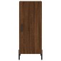 Highboard Braun Eichen-Optik 34,5x34x180 cm Holzwerkstoff Highboard Braun Eichen-Optik 34,5x34x180 cm Holzwerkstoff