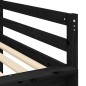 vidaXL Kinderhochbett mit Tunnel Blau 90x190 cm Massivholz Kiefer vidaXL Kinderhochbett mit Tunnel Blau 90x190 cm Massivholz Kiefer