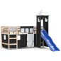 vidaXL Kinderhochbett mit Turm Weiß & Schwarz 80x200 cm Kiefernholz vidaXL Kinderhochbett mit Turm Weiß & Schwarz 80x200 cm Kiefernholz