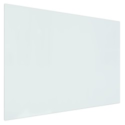 vidaXL Kaminofen Glasplatte Rechteckig 80x60 cm