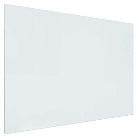 vidaXL Kaminofen Glasplatte Rechteckig 80x60 cm