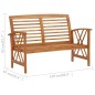 4-tlg. Garten-Lounge-Set Massivholz Akazie 4-tlg. Garten-Lounge-Set Massivholz Akazie
