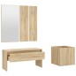vidaXL Flurmöbel-Set Sonoma-Eiche Holzwerkstoff vidaXL Flurmöbel-Set Sonoma-Eiche Holzwerkstoff