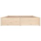 vidaXL Bett mit Schubladen 120x200 cm vidaXL Bett mit Schubladen 120x200 cm
