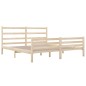 vidaXL Massivholzbett Kiefer 140x190 cm vidaXL Massivholzbett Kiefer 140x190 cm