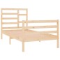 vidaXL Massivholzbett 90x190 cm vidaXL Massivholzbett 90x190 cm