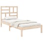 vidaXL Massivholzbett 90x190 cm vidaXL Massivholzbett 90x190 cm
