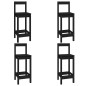 vidaXL 5-tlg. Bar-Set Schwarz Massivholz Kiefer vidaXL 5-tlg. Bar-Set Schwarz Massivholz Kiefer