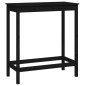 vidaXL 5-tlg. Bar-Set Schwarz Massivholz Kiefer vidaXL 5-tlg. Bar-Set Schwarz Massivholz Kiefer