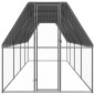 vidaXL Outdoor-Hühnerkäfig 2x8x2 m Verzinkter Stahl vidaXL Outdoor-Hühnerkäfig 2x8x2 m Verzinkter Stahl