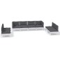 vidaXL 8-tlg. Garten-Lounge-Set mit Kissen Kiefer Massivholz vidaXL 8-tlg. Garten-Lounge-Set mit Kissen Kiefer Massivholz
