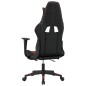 vidaXL Gaming-Stuhl mit Massage & Fußstütze Schwarz Weinrot Kunstleder vidaXL Gaming-Stuhl mit Massage & Fußstütze Schwarz Weinrot Kunstleder