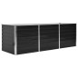 vidaXL Garten-Hochbeet Anthrazit 240 x 80 x 77 cm Verzinkter Stahl vidaXL Garten-Hochbeet Anthrazit 240 x 80 x 77 cm Verzinkter Stahl