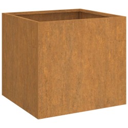 vidaXL Pflanzkübel 42x40x39 cm Cortenstahl
