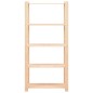 vidaXL Regale 5 Böden 2 Stk. 80×38×170 cm Kiefer Massivholz 250 kg vidaXL Regale 5 Böden 2 Stk. 80×38×170 cm Kiefer Massivholz 250 kg