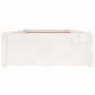 vidaXL Bett mit Schubladen Weiß 100x200 cm vidaXL Bett mit Schubladen Weiß 100x200 cm