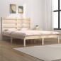 vidaXL Massivholzbett Kiefer 140x190 cm vidaXL Massivholzbett Kiefer 140x190 cm