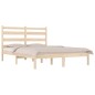 vidaXL Massivholzbett Kiefer 140x190 cm vidaXL Massivholzbett Kiefer 140x190 cm
