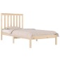 vidaXL Massivholzbett Kiefer 90x190 cm vidaXL Massivholzbett Kiefer 90x190 cm