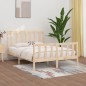 vidaXL Massivholzbett 135x190 cm vidaXL Massivholzbett 135x190 cm