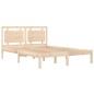 vidaXL Massivholzbett 135x190 cm vidaXL Massivholzbett 135x190 cm
