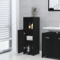 vidaXL 3-tlg. Badmöbel-Set Schwarz Holzwerkstoff vidaXL 3-tlg. Badmöbel-Set Schwarz Holzwerkstoff